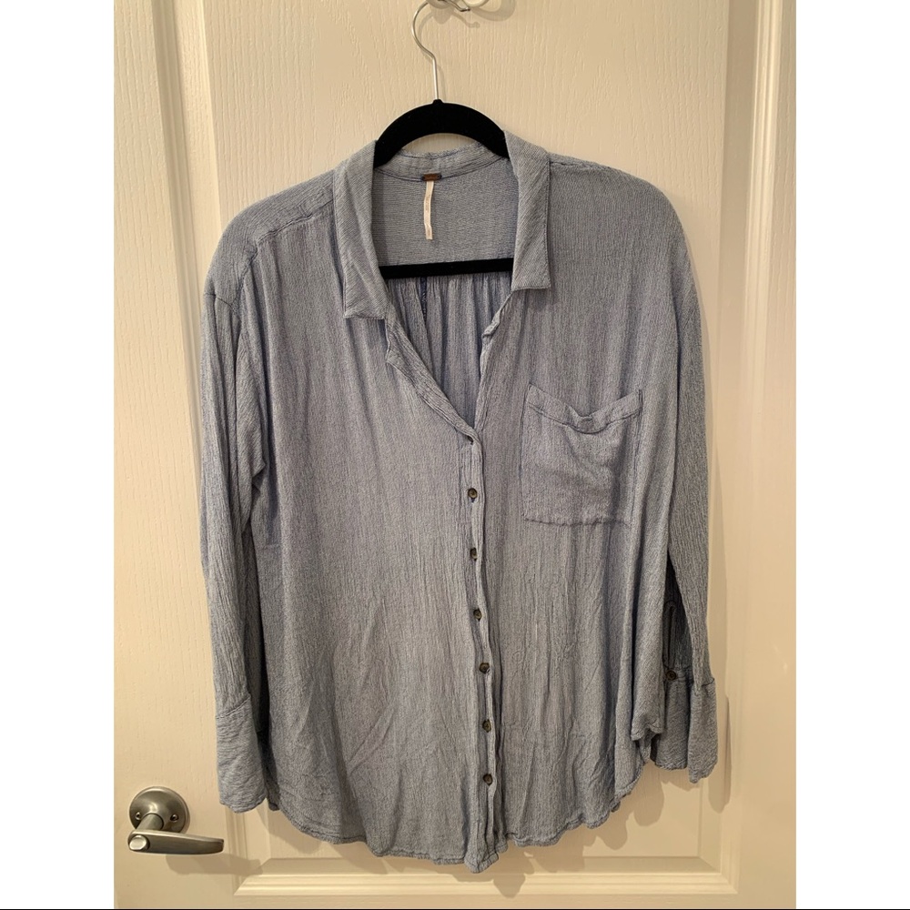 Free People Button Down